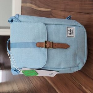 Herschel Supply Co. Retreat Blue Bell Crosshatch Sling Bag❤️